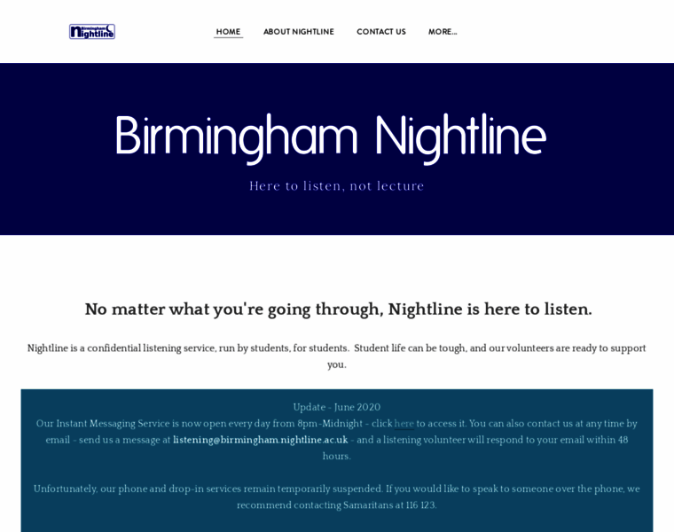 Bhamnightline.co.uk thumbnail