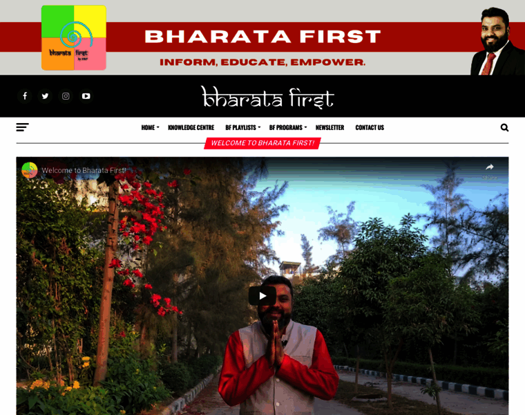 Bharatafirst.com thumbnail