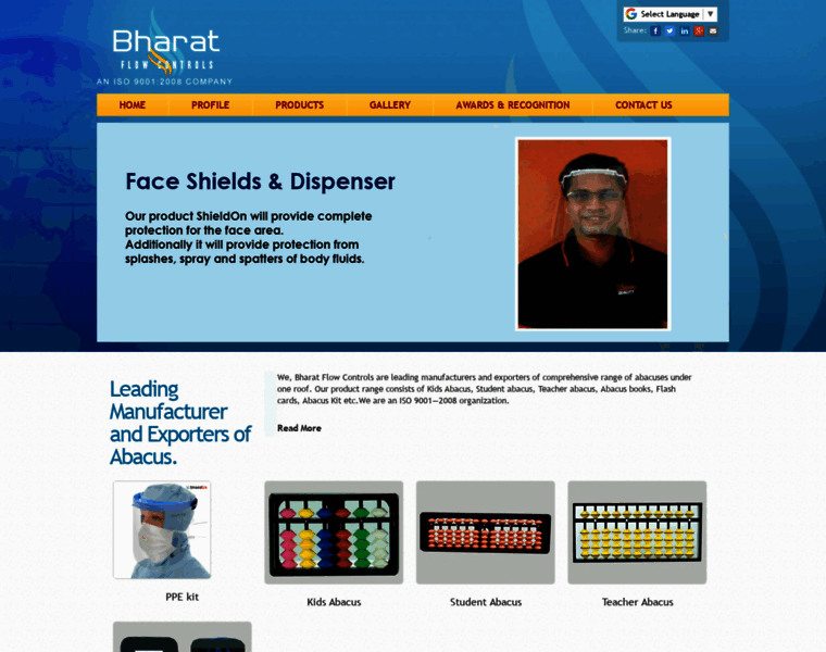 Bharatflowcontrols.com thumbnail
