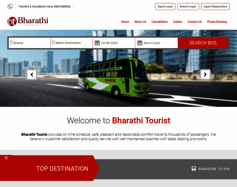 Bharathibus.com thumbnail