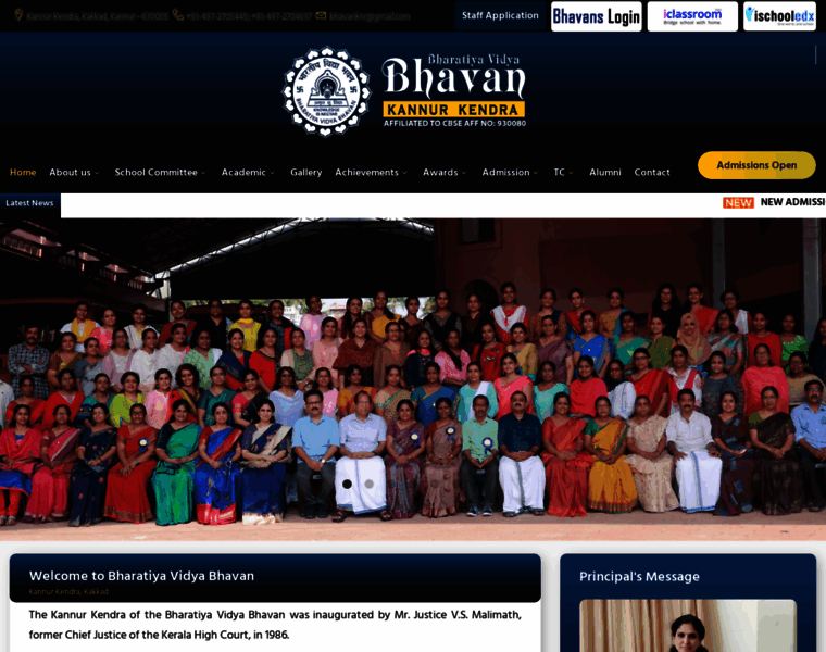 Bharatiyavidyabhavankannur.ac.in thumbnail