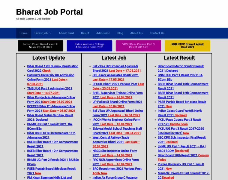 Bharatjobportal.com thumbnail