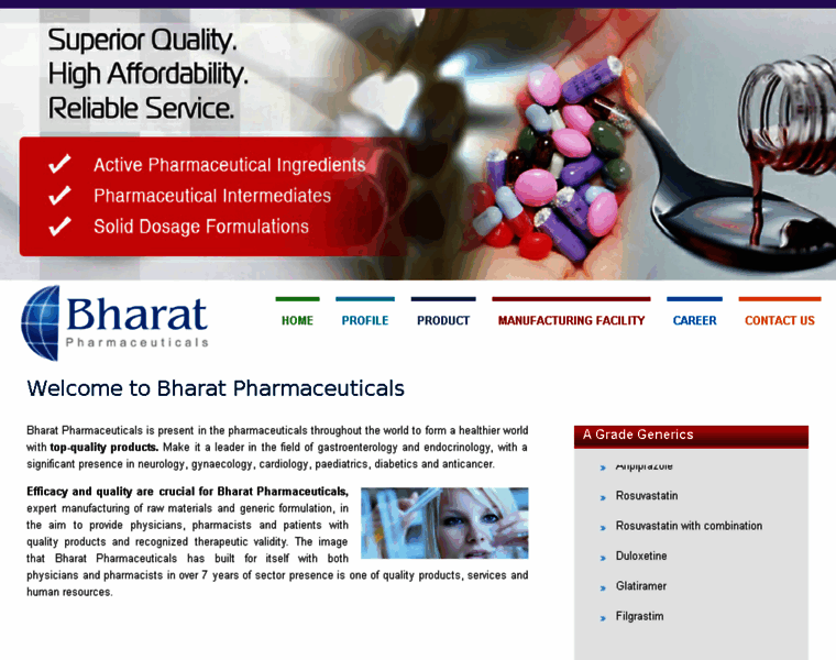 Bharatpharmaceuticals.com thumbnail
