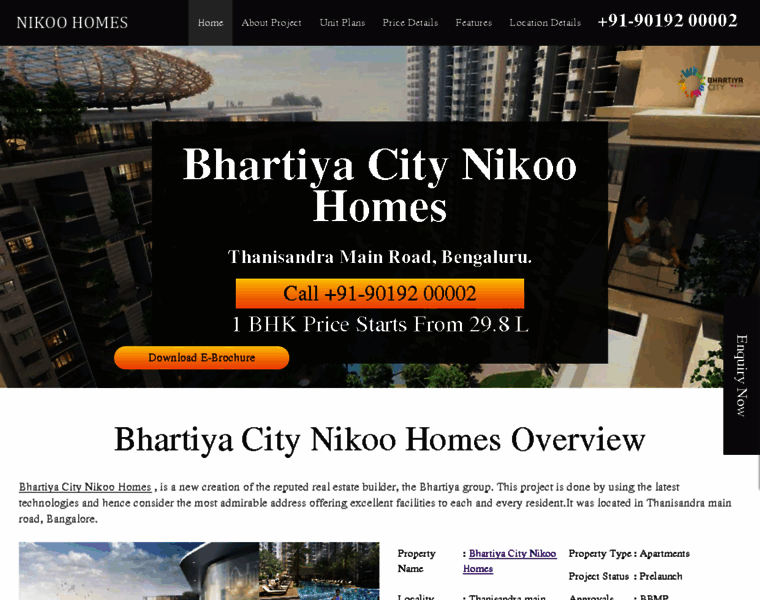 Bhartiyacity-nikoohomes.co.in thumbnail