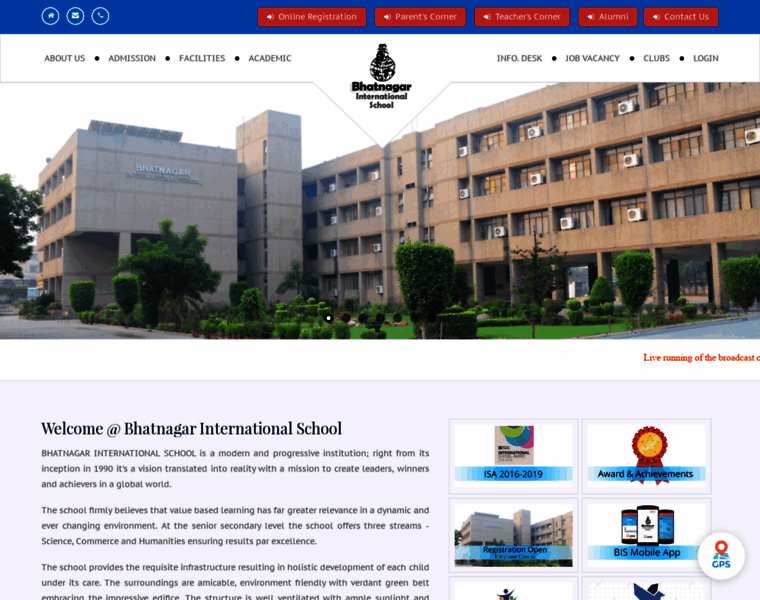 Bhatnagarinternationalschool.in thumbnail