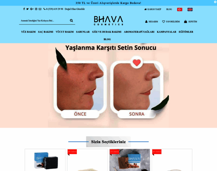 Bhavacosmetics.com thumbnail