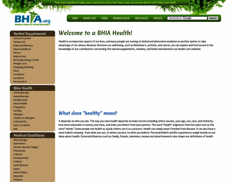 Bhia.org thumbnail