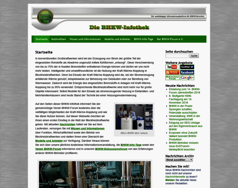 Bhkw-forum.info thumbnail