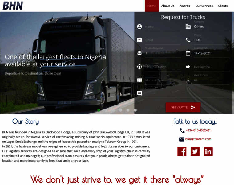 Bhnlogistics.com.ng thumbnail Bhnlogistics.com.ng thumbnail