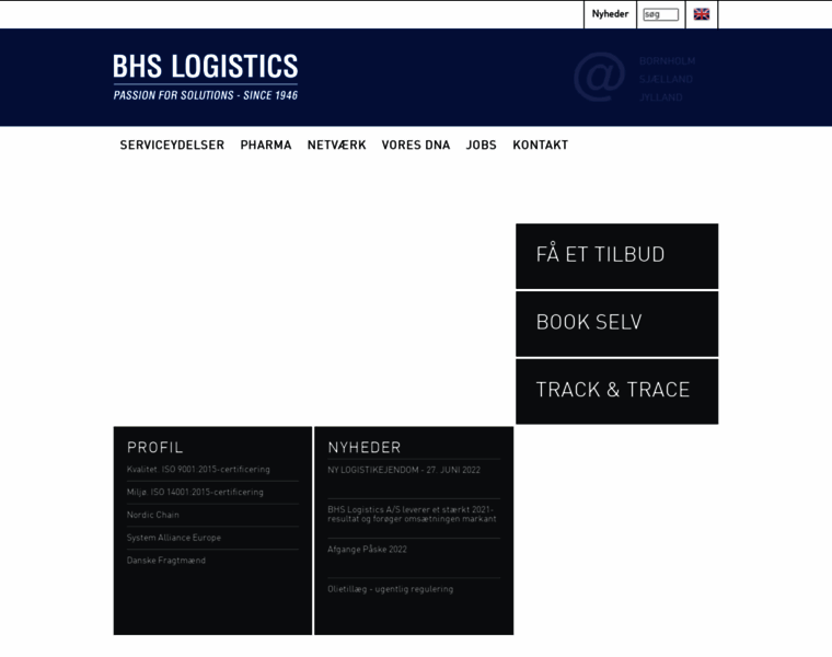 Bhslogistics.dk thumbnail