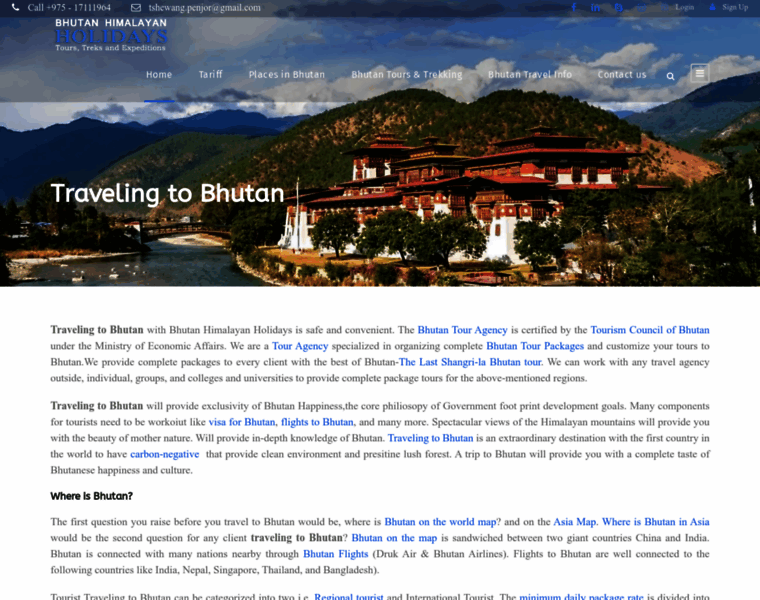Bhutanculturaltravel.com thumbnail