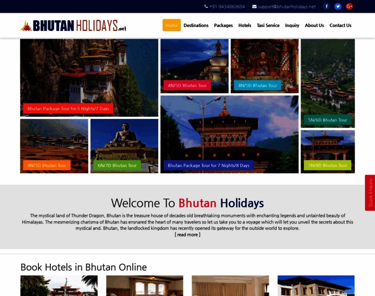 Bhutanholidays.net thumbnail