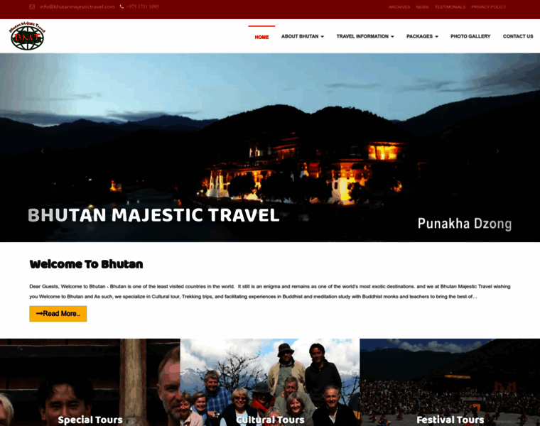 Bhutanmajestictravel.com thumbnail