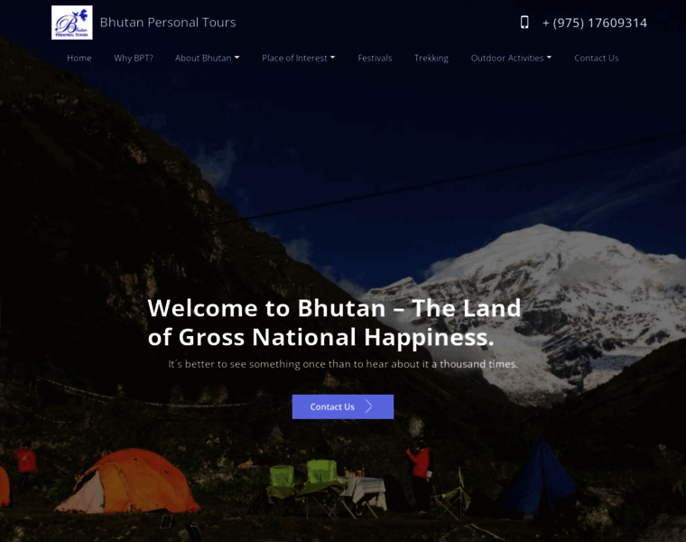 Bhutanpersonaltours.com thumbnail