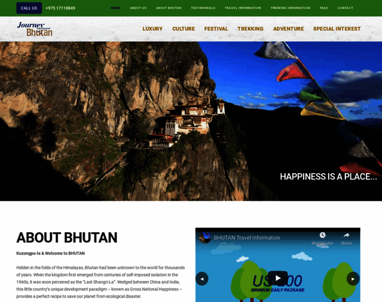 Bhutantouragent.com thumbnail