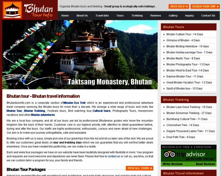 Bhutantourinfo.com thumbnail