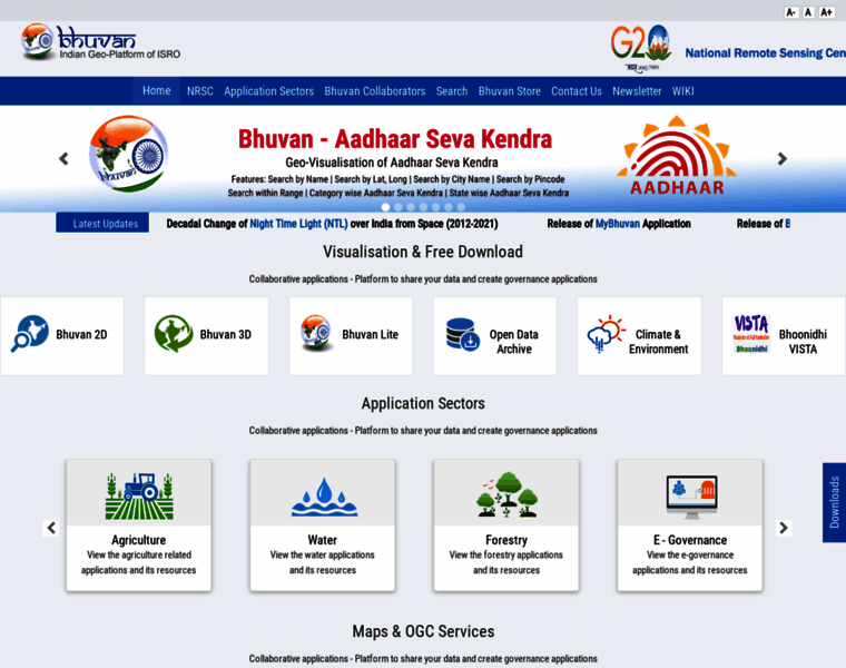 Bhuvan-app2.nrsc.gov.in thumbnail