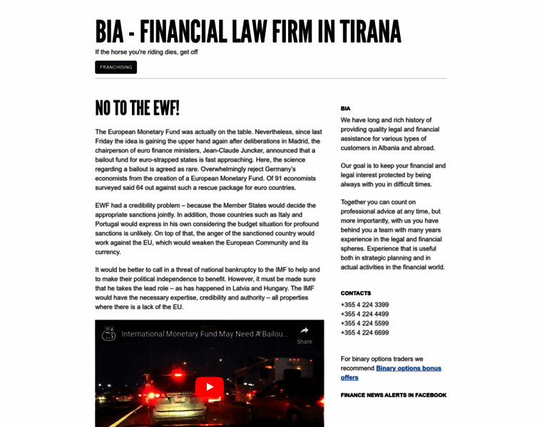 Bia.com.al thumbnail