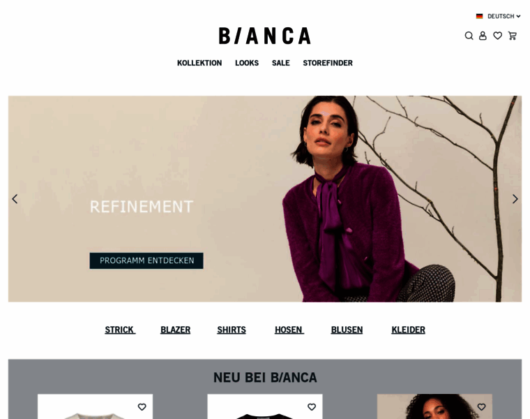 Bianca-shop.de thumbnail