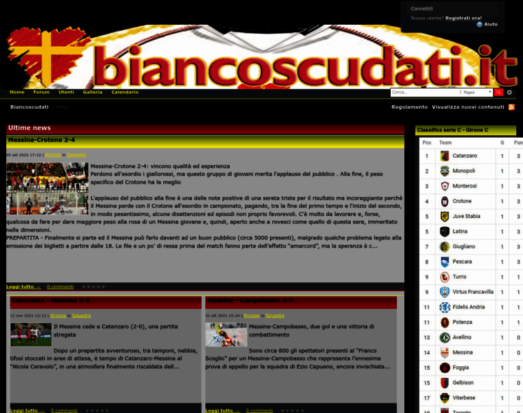 Biancoscudati.it thumbnail