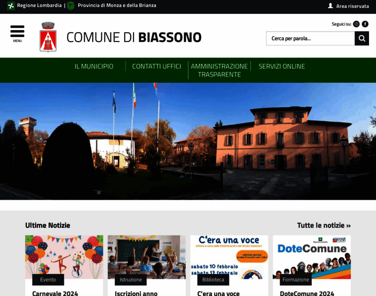 Biassono.org thumbnail