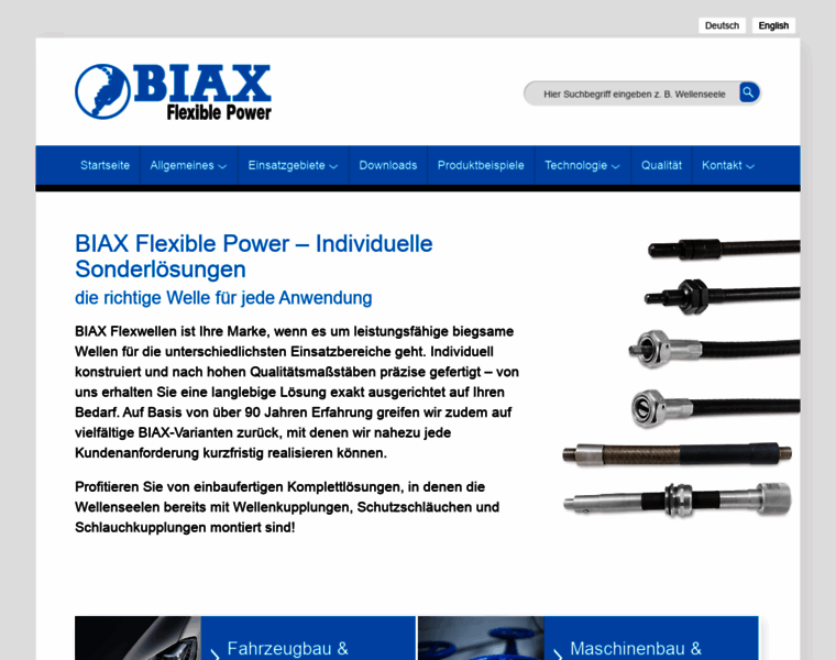 Biax-flexwellen.de thumbnail