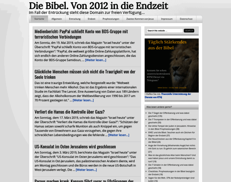 Bibel-und-2012.de thumbnail