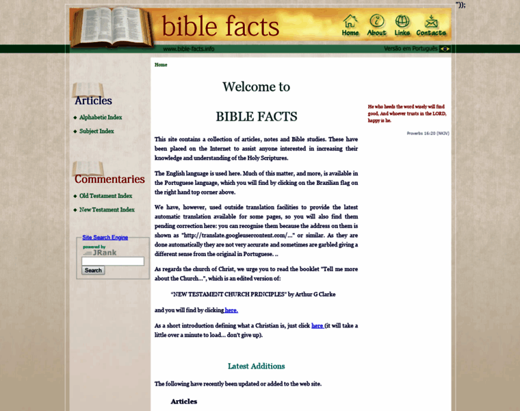 Bible-facts.info thumbnail