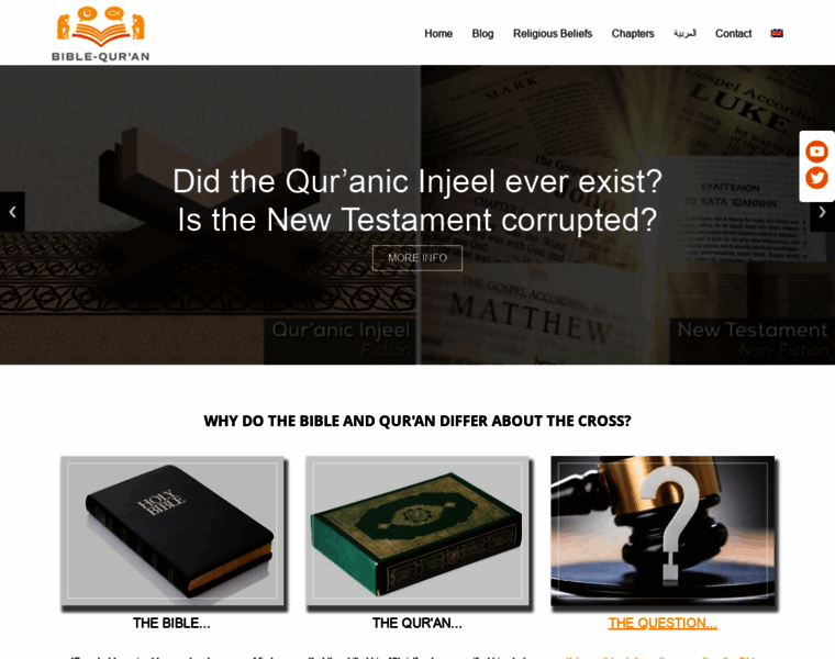 Bible-quran.com thumbnail