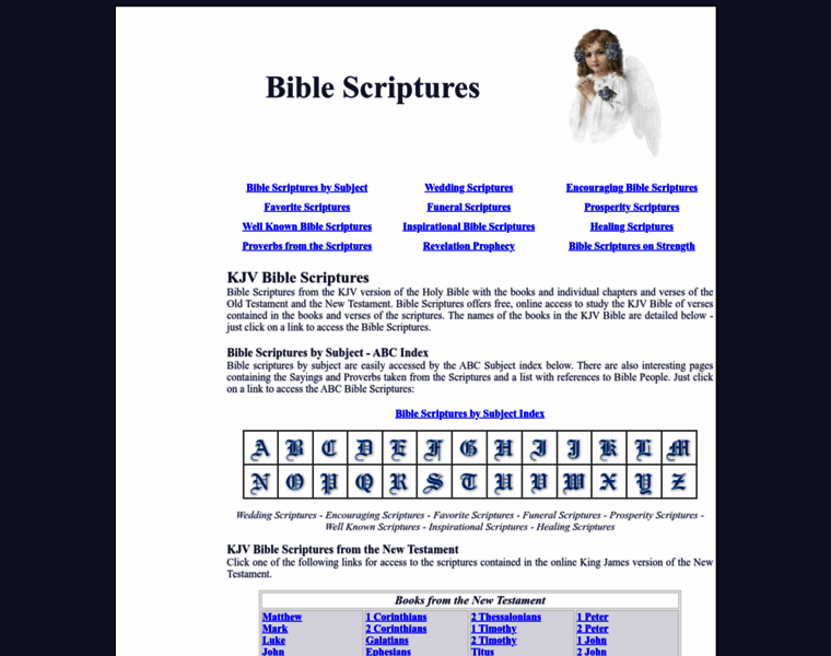 Bible-scriptures.org thumbnail