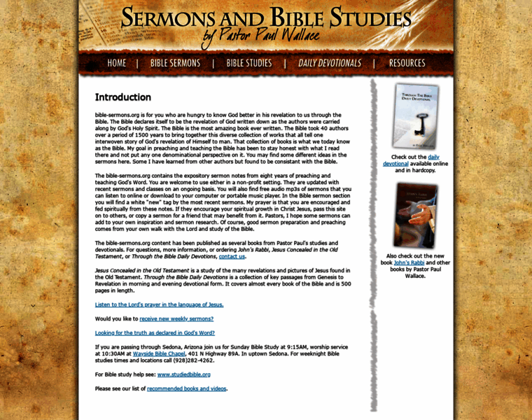 Bible-sermons.org thumbnail