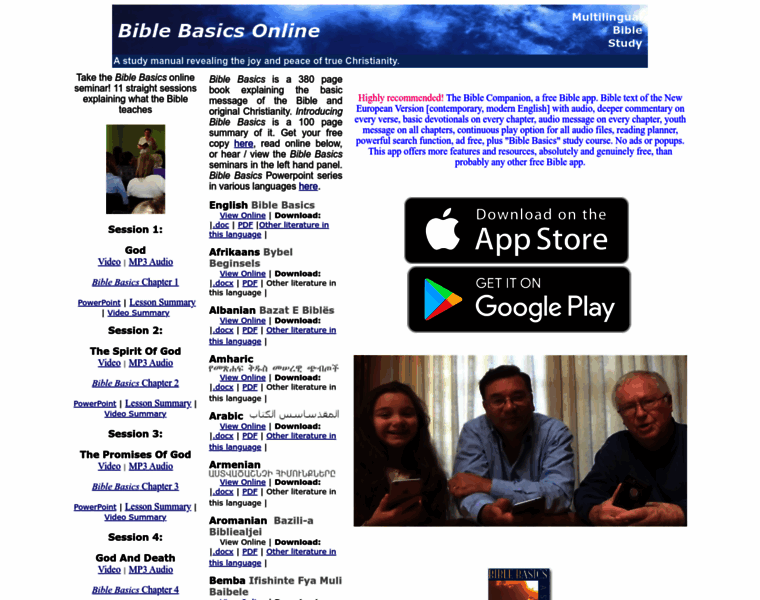 Biblebasicsonline.com thumbnail