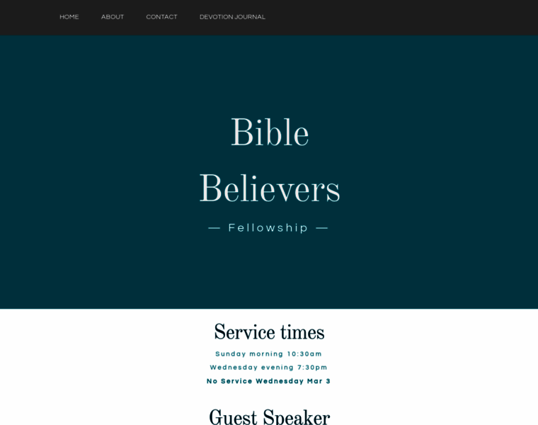 Biblebelievers.ca thumbnail