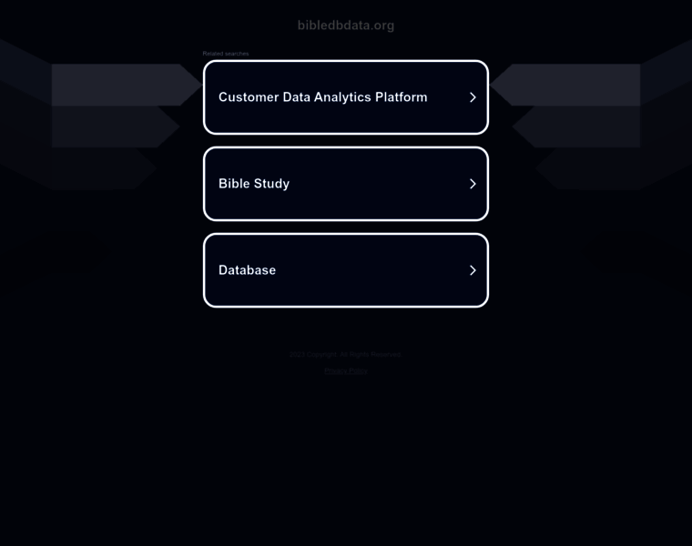 Bibledbdata.org thumbnail