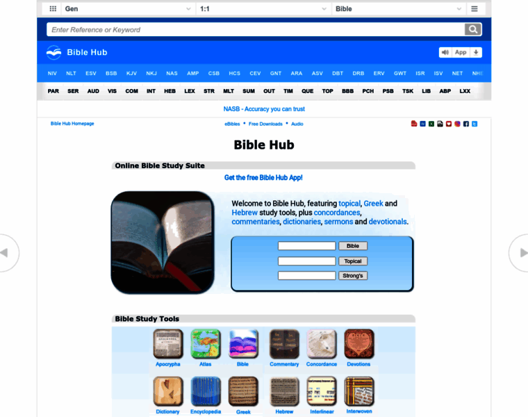 Biblehub.com thumbnail