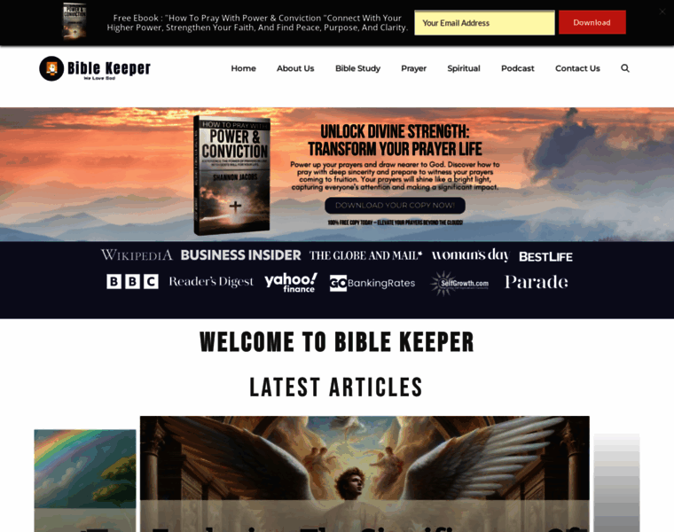 Biblekeeper.com thumbnail
