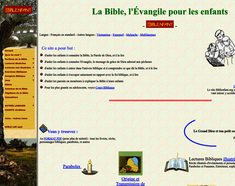 Biblenfant.org thumbnail