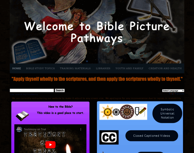 Biblepicturepathways.com thumbnail