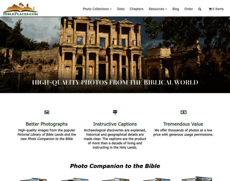 Bibleplaces.com thumbnail