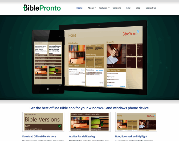 Biblepronto.com thumbnail