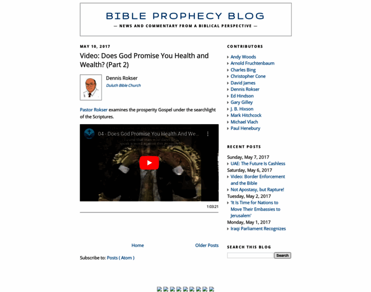 Bibleprophecyblog.com thumbnail