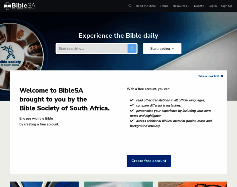 Biblesa.co.za thumbnail