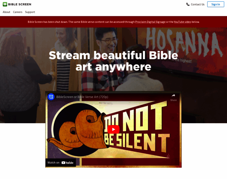 Biblescreen.com thumbnail