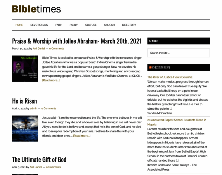 Bibletimes.com thumbnail
