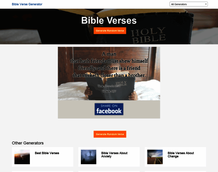 Bibleversegenerator.com thumbnail