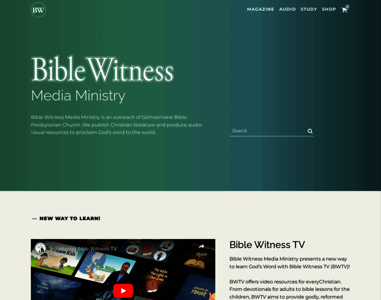 Biblewitness.com thumbnail