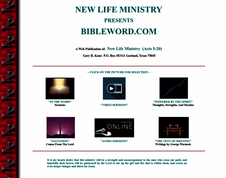 Bibleword.com thumbnail