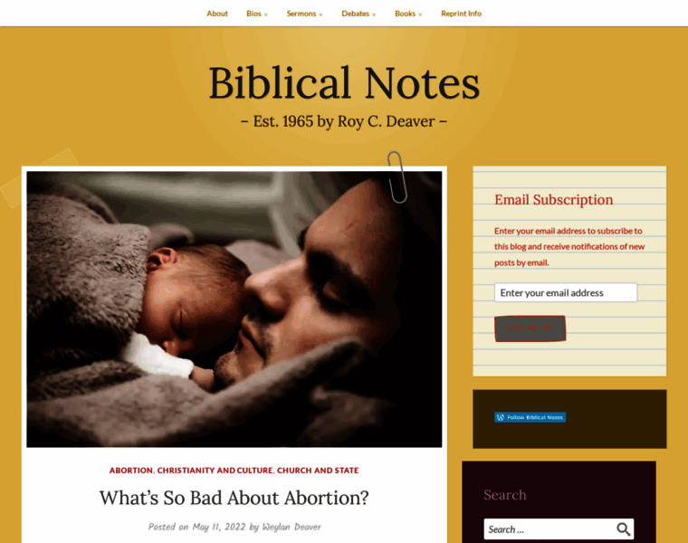 Biblicalnotes.com thumbnail