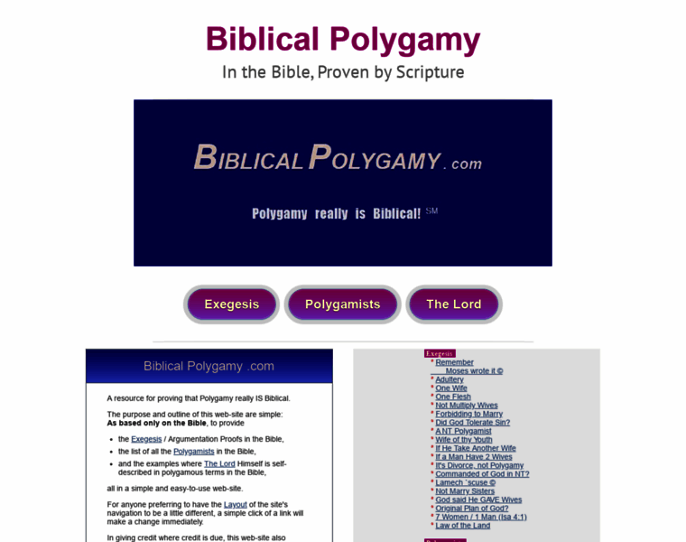 Biblicalpolygamy.com thumbnail