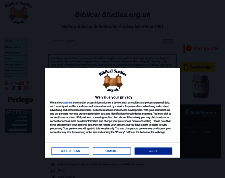Biblicalstudies.org.uk thumbnail
